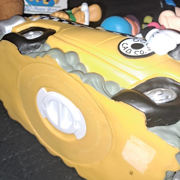 Mickey Mouse & Friends NWT- Plush Bean Bag 75th Anniv Set-Fab 5 Bank-Clock - Picture 8 of 10